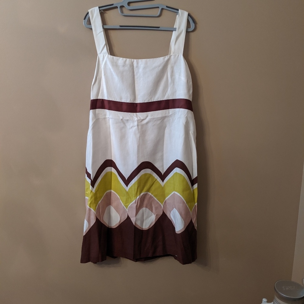 NWOT- Dress Barn: Linen-Looking Dress